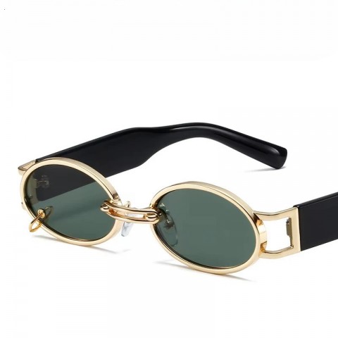 Unisex PC Plastic Oval Frame Sunglasses for Sports & Outdoor Activities