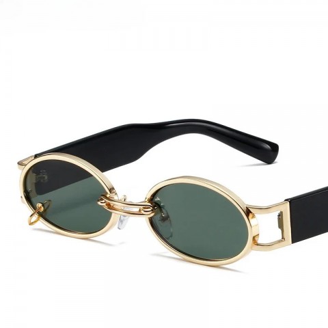Unisex PC Plastic Oval Frame Sunglasses for Sports & Outdoor Activities
