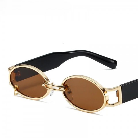 Unisex PC Plastic Oval Frame Sunglasses for Sports & Outdoor Activities