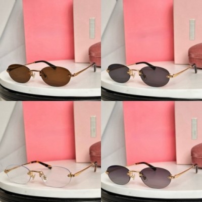 Luxury Oval Frame Sunglasses for Women - Designer Black Brown Glasses