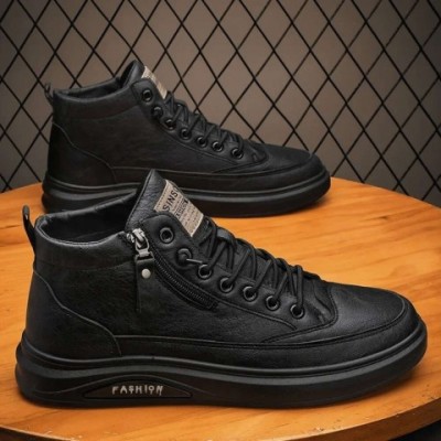 Comfortable Men's Winter Waterproof Ankle Boots