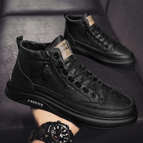 Comfortable Men's Winter Waterproof Ankle Boots