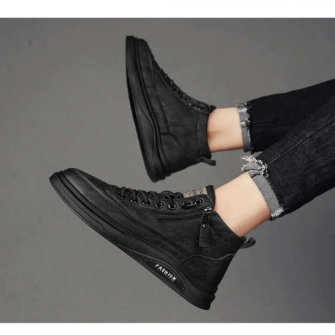 Comfortable Men's Winter Waterproof Ankle Boots