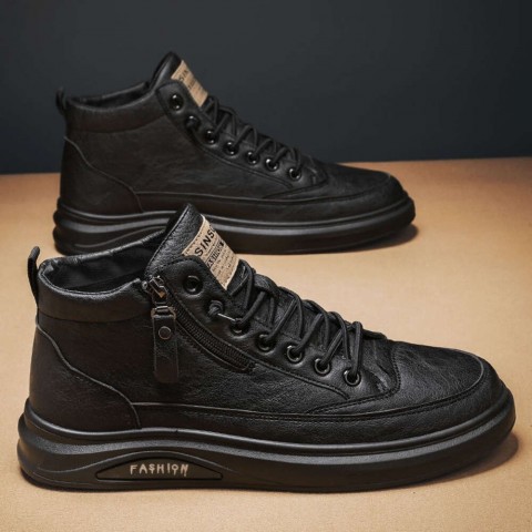 Comfortable Men's Winter Waterproof Ankle Boots