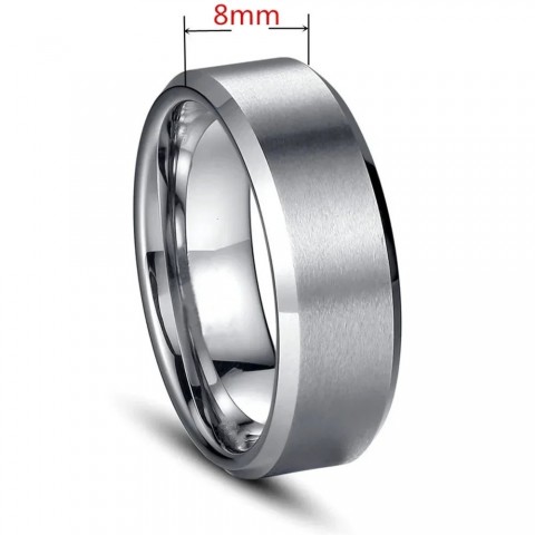 JUCHAO Men's Classic Black Wedding Band Ring - Cowboy Style Mood Tracker