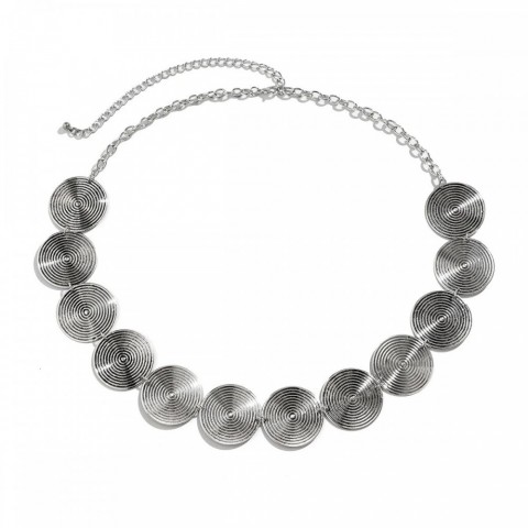 Chic Women's Vintage Metal Waist Chain - Sexy Belly Accessory 241225