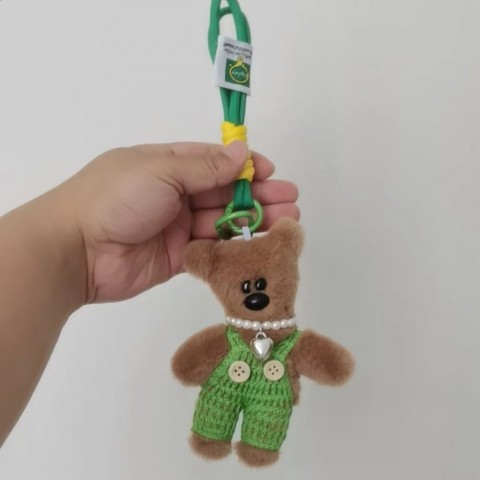 Cute 15cm Teddy Bear Plush Keychain for Boys by CE Company