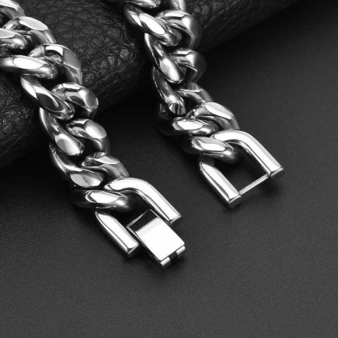 Charm Stainless Steel Bracelet for Men with Punk Style H25220