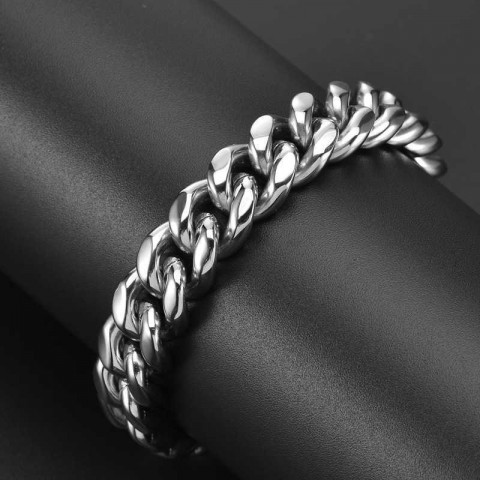 Charm Stainless Steel Bracelet for Men with Punk Style H25220