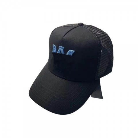 Fa0158 Solid Red Classic Design Embroidered Trucker Hat for Men