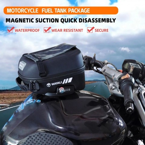 S2R Waterproof Fuel Tank Bag for Benelli TRK 702X 2023 & TRK251