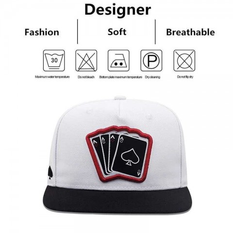 New Fashion Hip Hop Adjustable Silk Baseball Hat for Men and Women