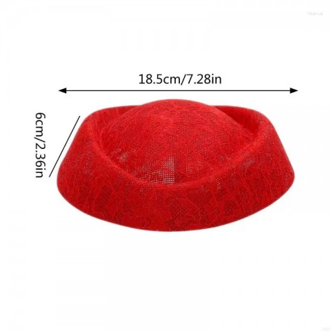 High-Quality 49MC French Beret for Weddings & Parties