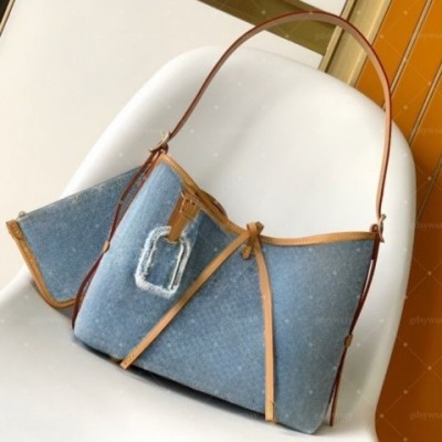 Luxury Designer Embossed Flower Letter Tote Bag for Women - Top-Quality Leather