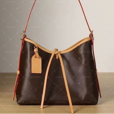 Luxury Designer Embossed Flower Letter Tote Bag for Women - Top-Quality Leather