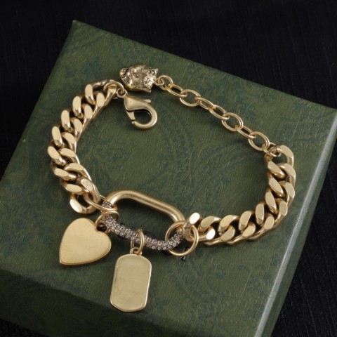 CXN509Ros Luxury Fashion Bracelet for Women - Exquisite Gold and Silver Chain Set