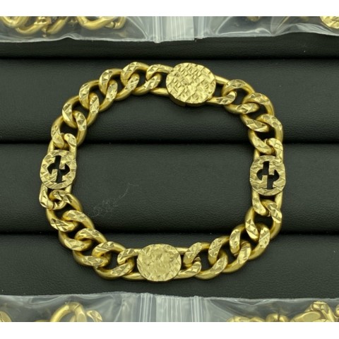 CXN509Ros Luxury Fashion Bracelet for Women - Exquisite Gold and Silver Chain Set