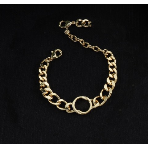 CXN509Ros Luxury Fashion Bracelet for Women - Exquisite Gold and Silver Chain Set
