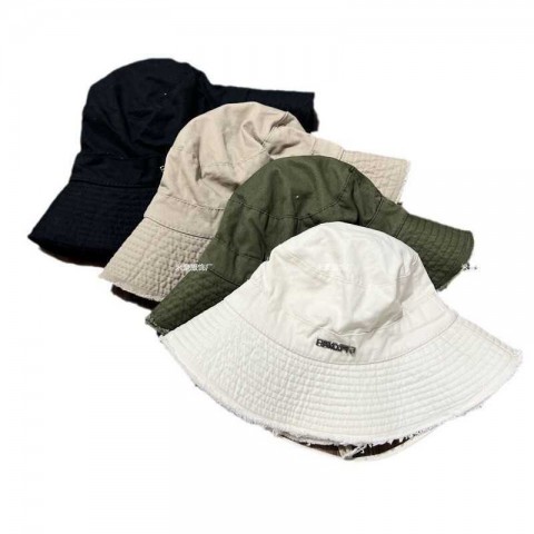 Wide Brim Korean Fashion Bucket Hat for Women - Fringed Style Sun Protection