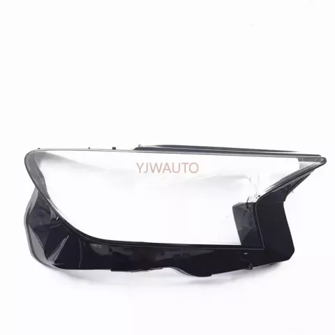 YJWAUTO Headlight Cover for 2022-2023 Audi Q4 - Headlamp Lens Replacement