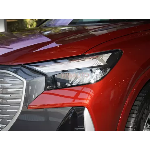 YJWAUTO Headlight Cover for 2022-2023 Audi Q4 - Headlamp Lens Replacement