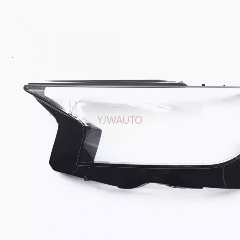 YJWAUTO Headlight Cover for 2022-2023 Audi Q4 - Headlamp Lens Replacement