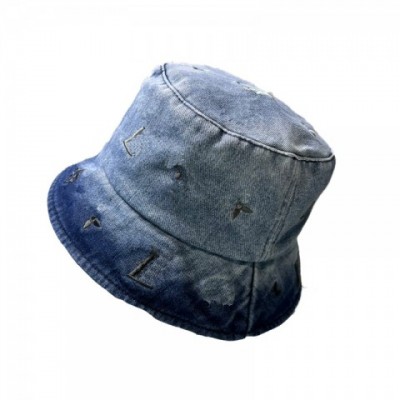 High-Quality Unisex Wide Brim Bucket Hat for Summer Casual Wear