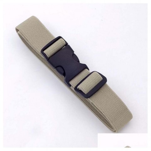 Women's Classic Cowskin Leather Belt - Black 25Cm Width Unisex Fashion Accessory