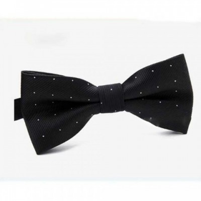 Children's Solid Lavender Letter Bow Tie for Boys - Gentleman Fashion Accessory