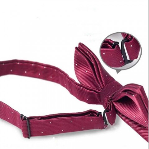 Children's Solid Lavender Letter Bow Tie for Boys - Gentleman Fashion Accessory