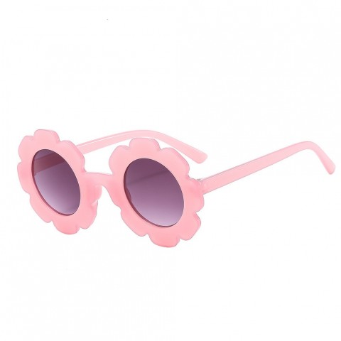 Sunflower Kids UV380 Protection Round Frame Sunglasses for Boys and Girls