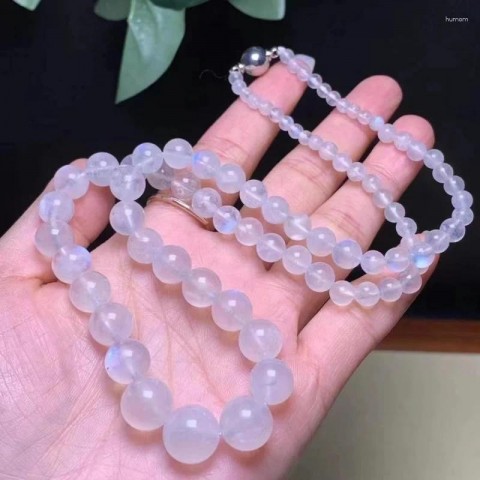 Elegant Natural Moonstone Pendant Necklace for Women