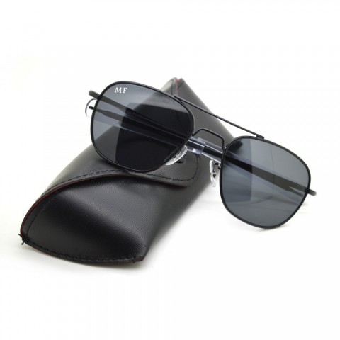 New Fashion Metal Sunglasses with Glass Lenses MF01 MF02 Unisex
