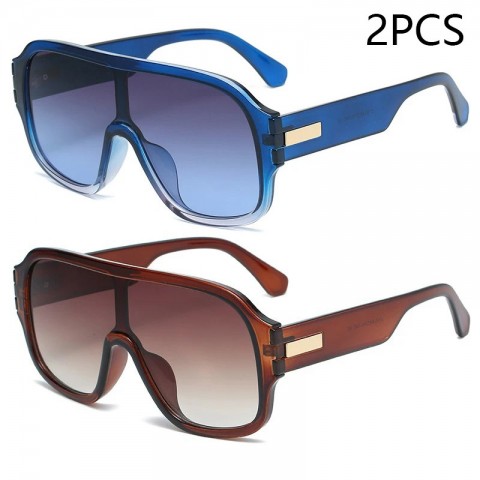 High Quality Large Frame Sunglasses for Men and Women with Polarized Lenses