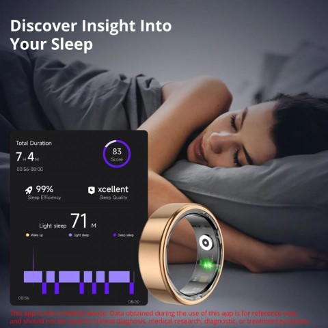 COLMI R02 Smart Ring for Men and Women with 39-Day Battery Life