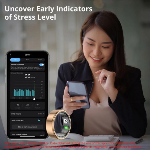 COLMI R02 Smart Ring for Men and Women with 39-Day Battery Life