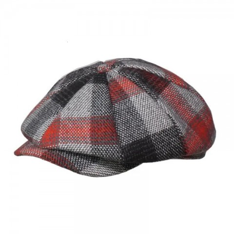 2024 Autumn-Winter Woolen Beret for Men - Large Size, Warm and Stylish