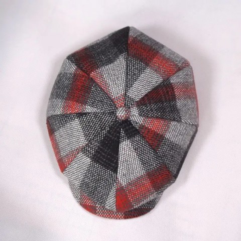 2024 Autumn-Winter Woolen Beret for Men - Large Size, Warm and Stylish