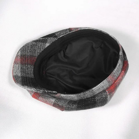 2024 Autumn-Winter Woolen Beret for Men - Large Size, Warm and Stylish
