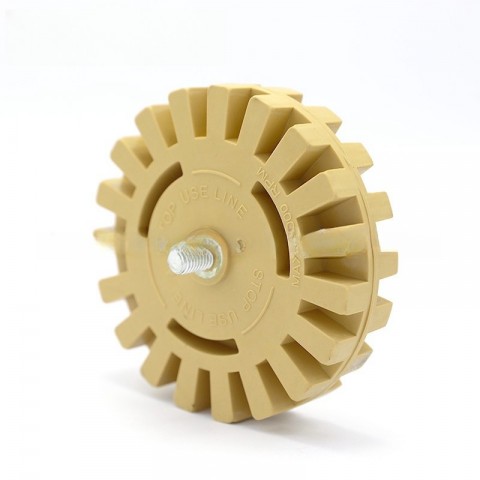 MIHJUSFDH Rubber Remover Wheel for Car Paint Sticker Cleaning