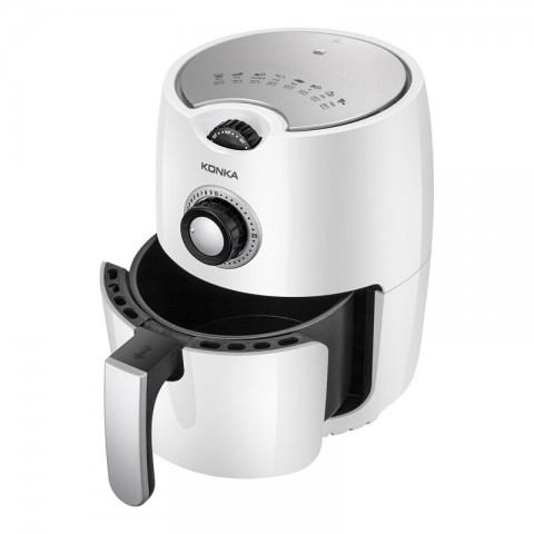 Konka Smart Digital Overheat Protected Air Fryer 2.2L White Multifunction Timer
