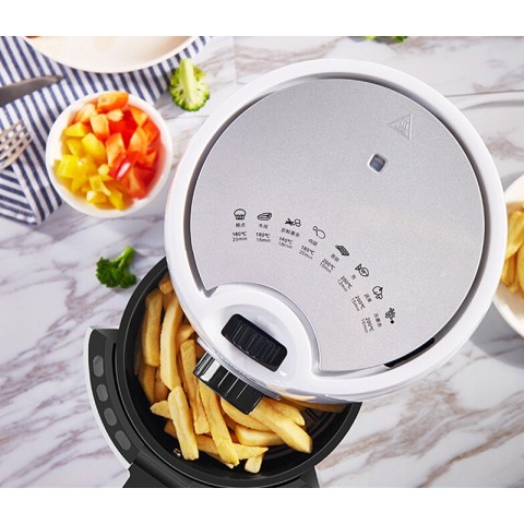 Konka Smart Digital Overheat Protected Air Fryer 2.2L White Multifunction Timer