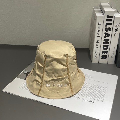 Luxury Unisex Embroidered Letter Bucket Hat for Casual Wear