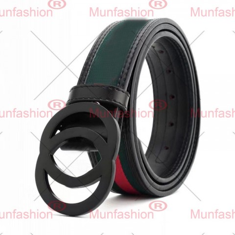 2025 Designer Unisex Pearl Inlaid Bronze Belt - Wide Width, Green Box, 3.8cm
