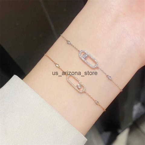 RAKOL Women's Fashion Simple AAA Zircon Bangle Commuting Jewelry Gift