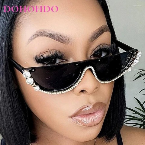 Sunglasses 2025 Unisex Steampunk Design Semi-Circle UV400 Protection