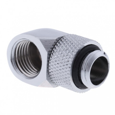 Black Brass Connector Adapter for PC Water Cooling System - 2 Colors