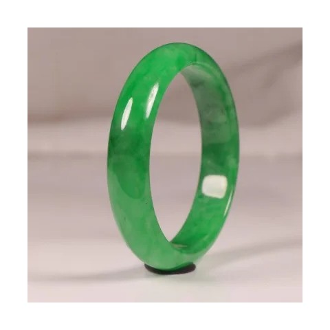 NGTC Natural Primitive Ecological Jade Bangle for Women - 54mm to 64mm
