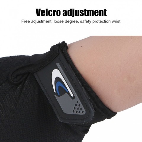 Five Fingers Breathable Antislip Fishing Gloves for Men - Sport Cycling Mitten