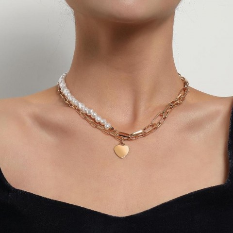 Elegant Heart Pendant Necklace for Women